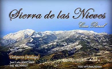 Casa Rural Sierra de las Nieves en Yunquera (Málaga) - Foto 1