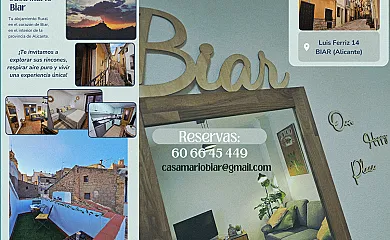 Casa rural Mario Biar en Biar (Alicante) - Foto 1